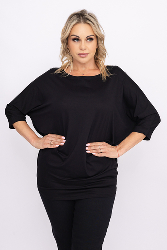 Schwarze Bluse