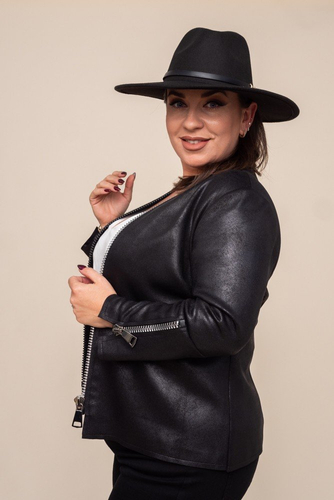 Schwarze Jacke
