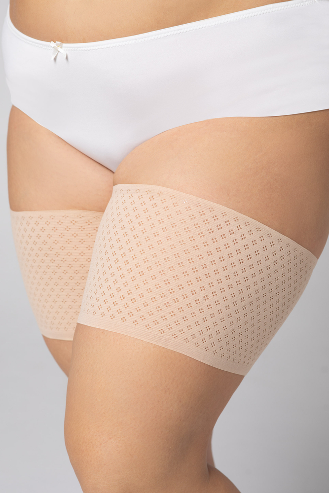 Breathable thigh bands against chafing