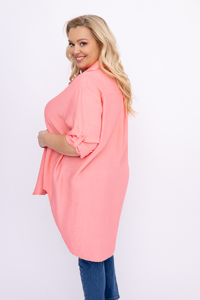 Koralowa Koszula TERIEN