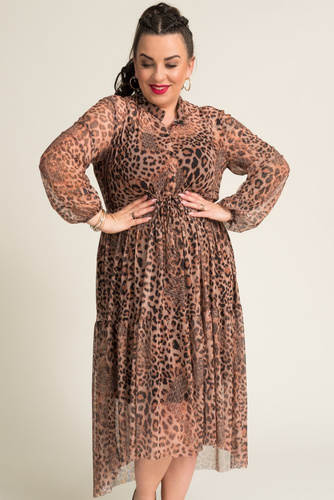 ROSALIA Mesh Dress Pattern 4