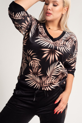 Velour Tracksuit Set