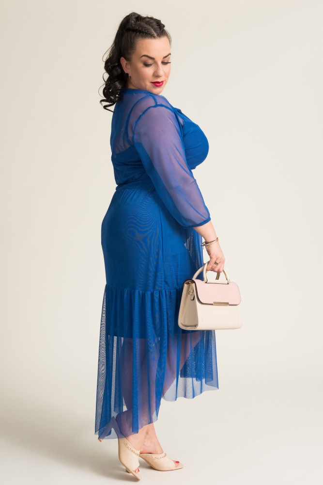 Cornflower Mesh Dress BONTI