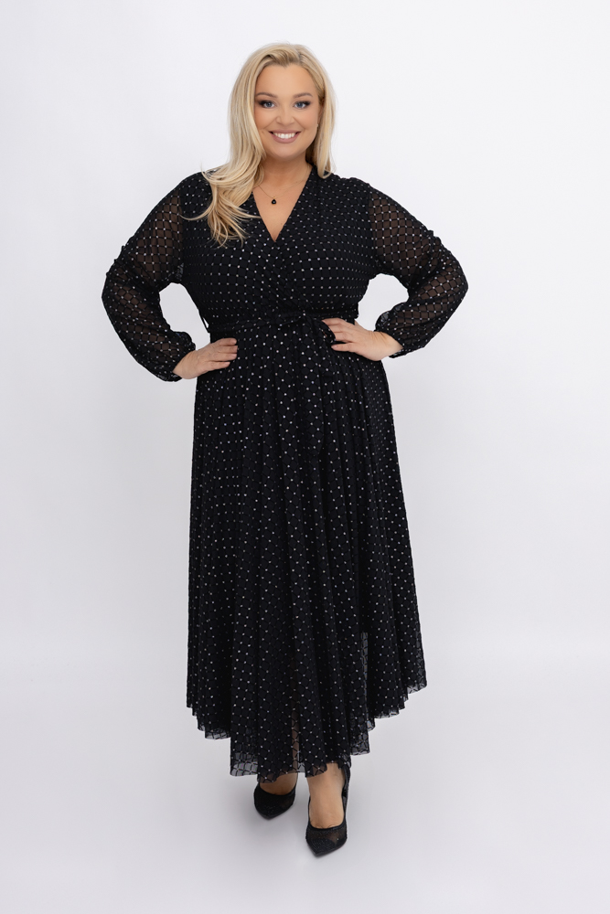 Black Mesh Dress Design 2