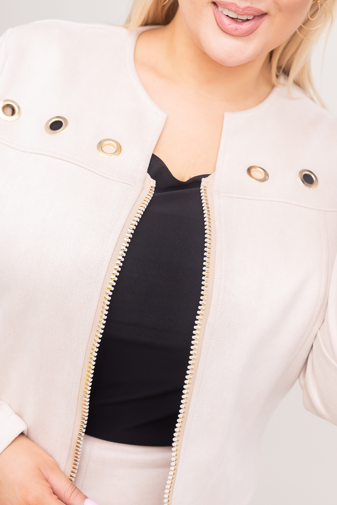 Beige Jacket