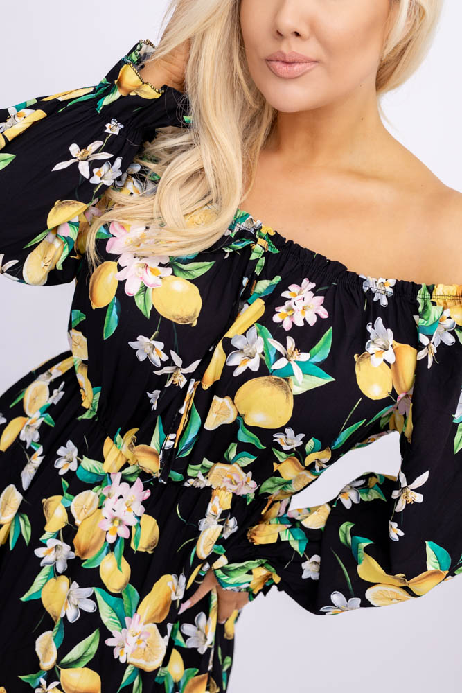 Sukienka maxi VERMI Wzór 19