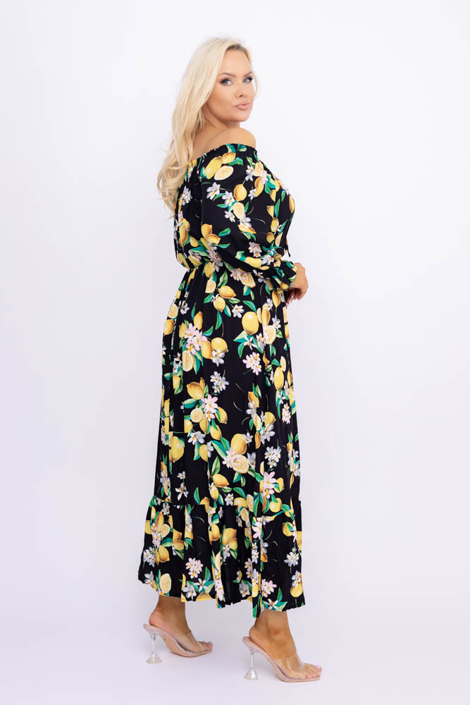 Sukienka maxi VERMI Wzór 19