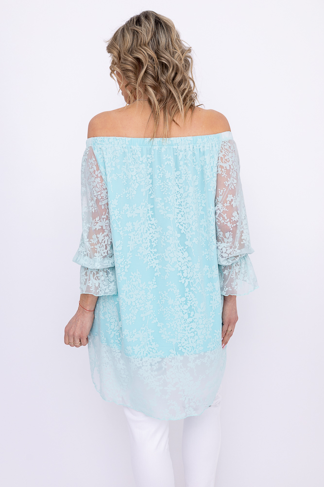 Mintfarget blondetunika