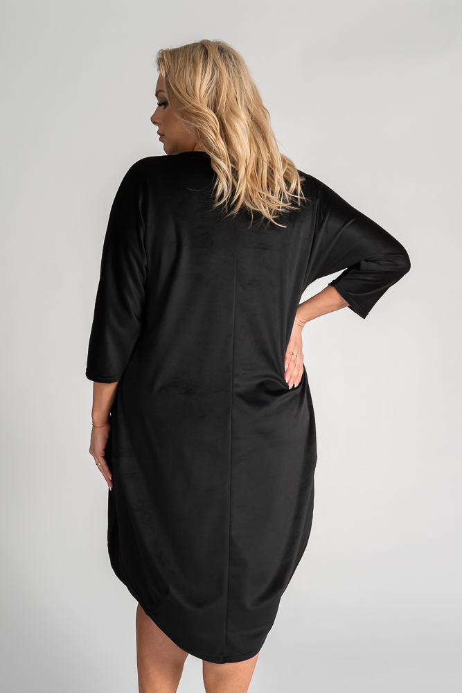Black Velour Dress