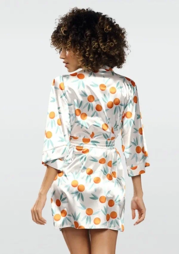 Halat de baie din satin 