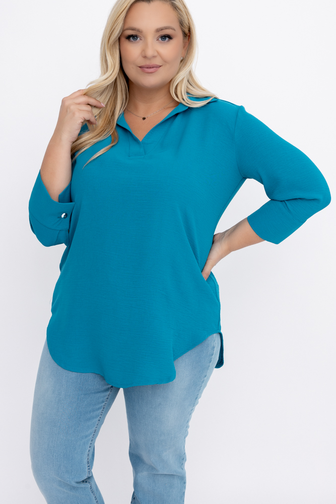 Chemise bleuet
