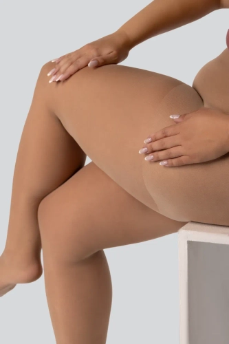 SOFIA Plus Size DESERT ROSE Tights