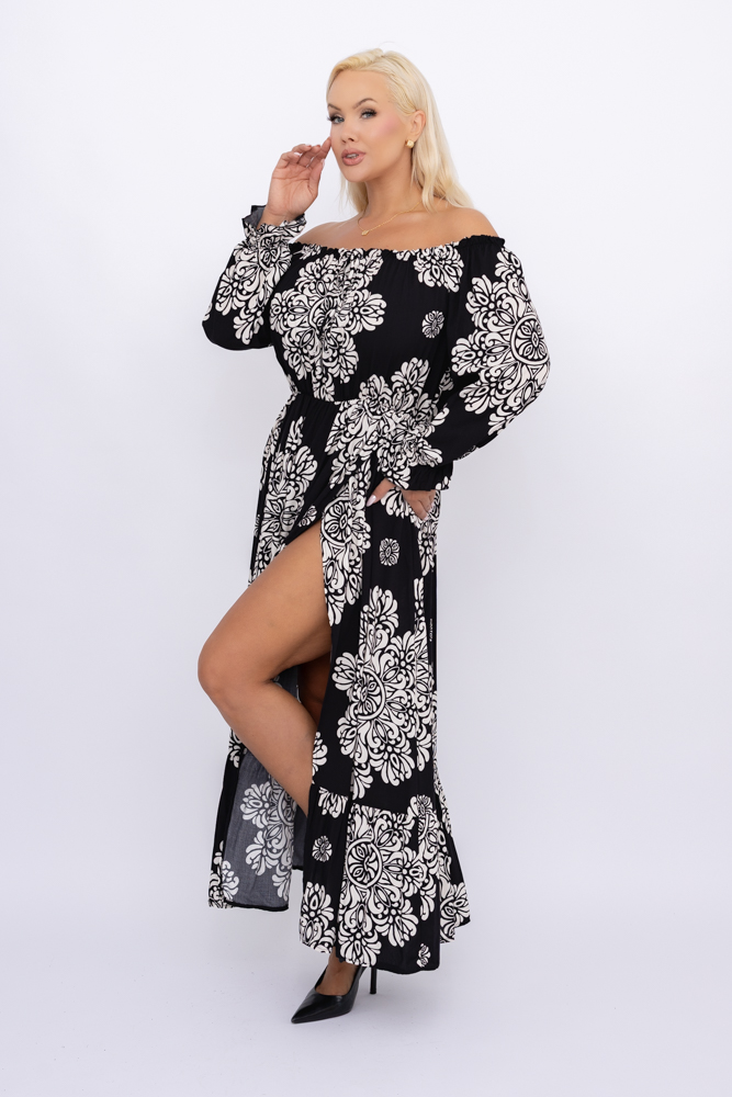 Sukienka maxi VERMI Wzór 32