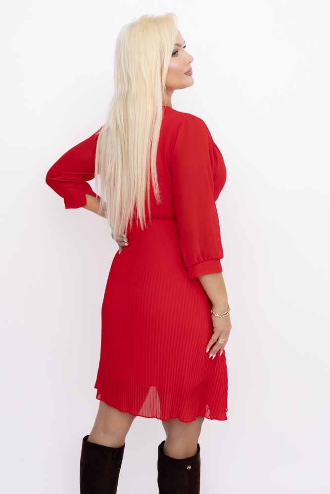 Pleated chiffon dress Design 2