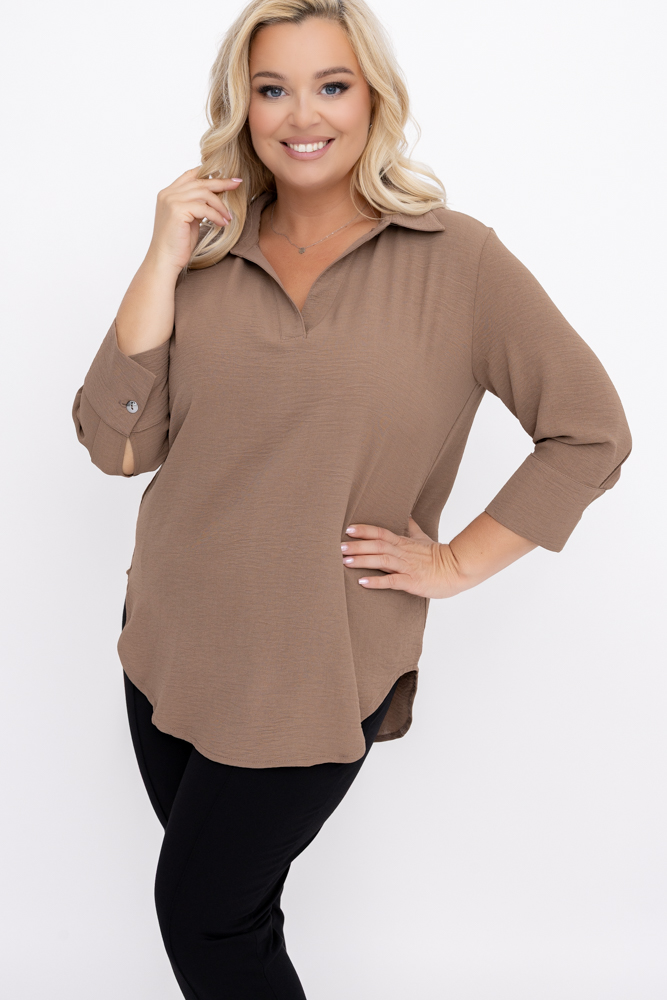 Chemise marron