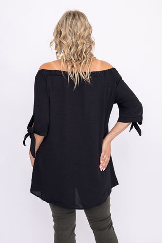 Schwarze Bluse