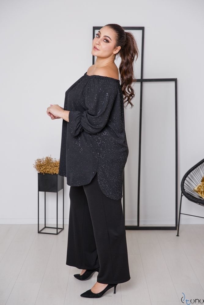  Czarna Tunika LAFER Plus Size