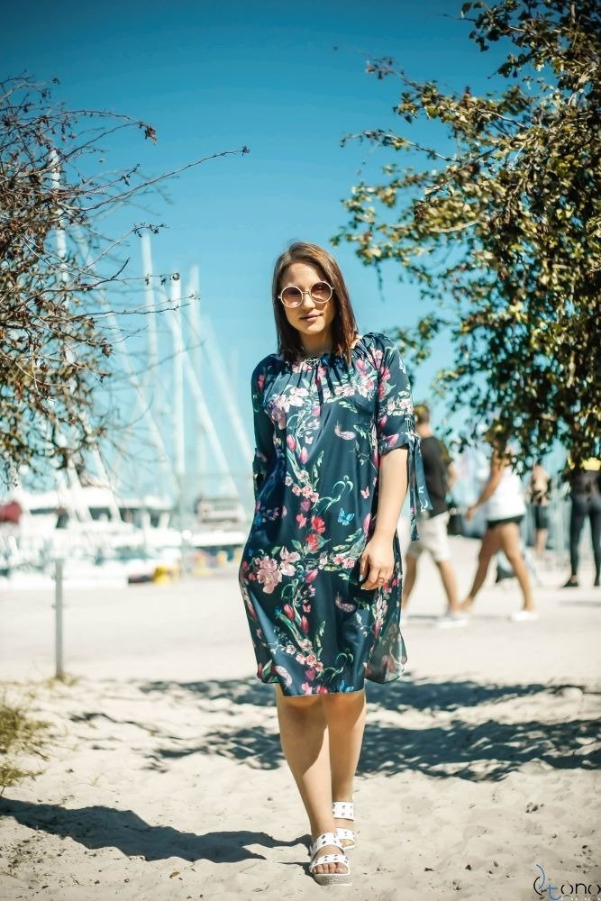 Sukienka VALENCIA Hiszpanka Plus Size Wzór 7