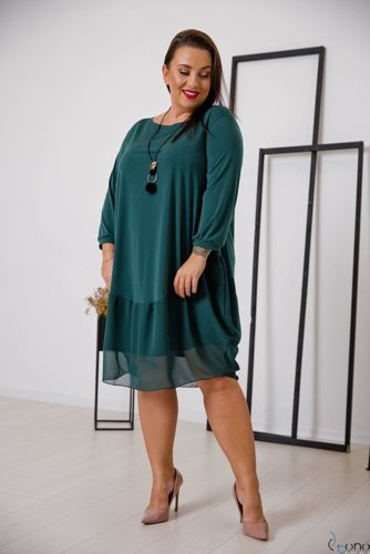 Zielona Sukienka APPRI Plus Size